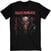 Tričko Iron Maiden Tričko Senjutsu Black Cover Vertical Logo Unisex Black S