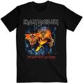 Iron Maiden Number Of The Beast Eddie Panel Burst Black L Tričko
