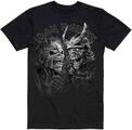 Iron Maiden Senjutsu Large Grayscale Heads Black L T-särk