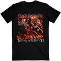 Iron Maiden Number Of The Beast The Beast On The Road Vintage Black L Shirt