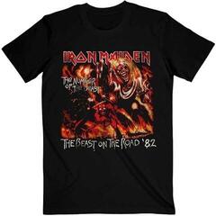 T-shirt Iron Maiden Number Of The Beast The Beast On The Road Vintage Black M T-shirt