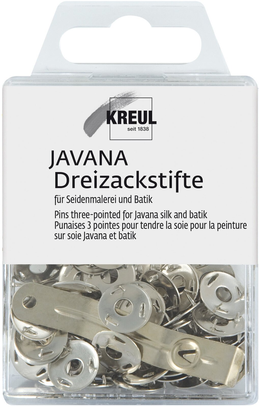 Utilitário Kreul Javana Alfinetes 50 pcs