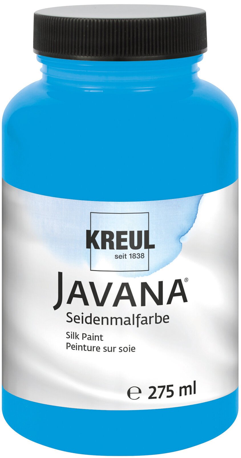 Pintura de seda Kreul Javana Tinte de seda Blue 275 ml 1 pieza