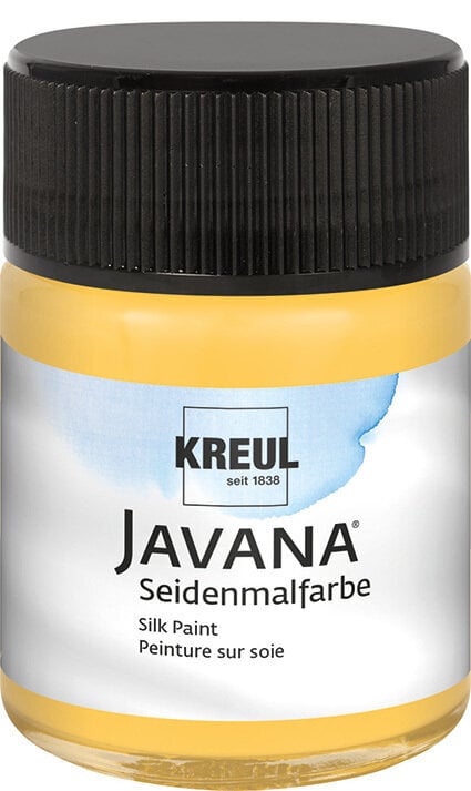 Zijdeverf Kreul Javana Zijde kleurstof Golden Yellow 50 ml 1 stuk