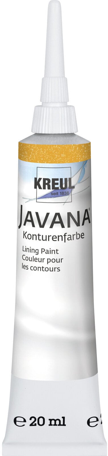 Seidenfarbe Kreul Javana Seidenfarbe Pearly Gold 20 ml 1 Stck