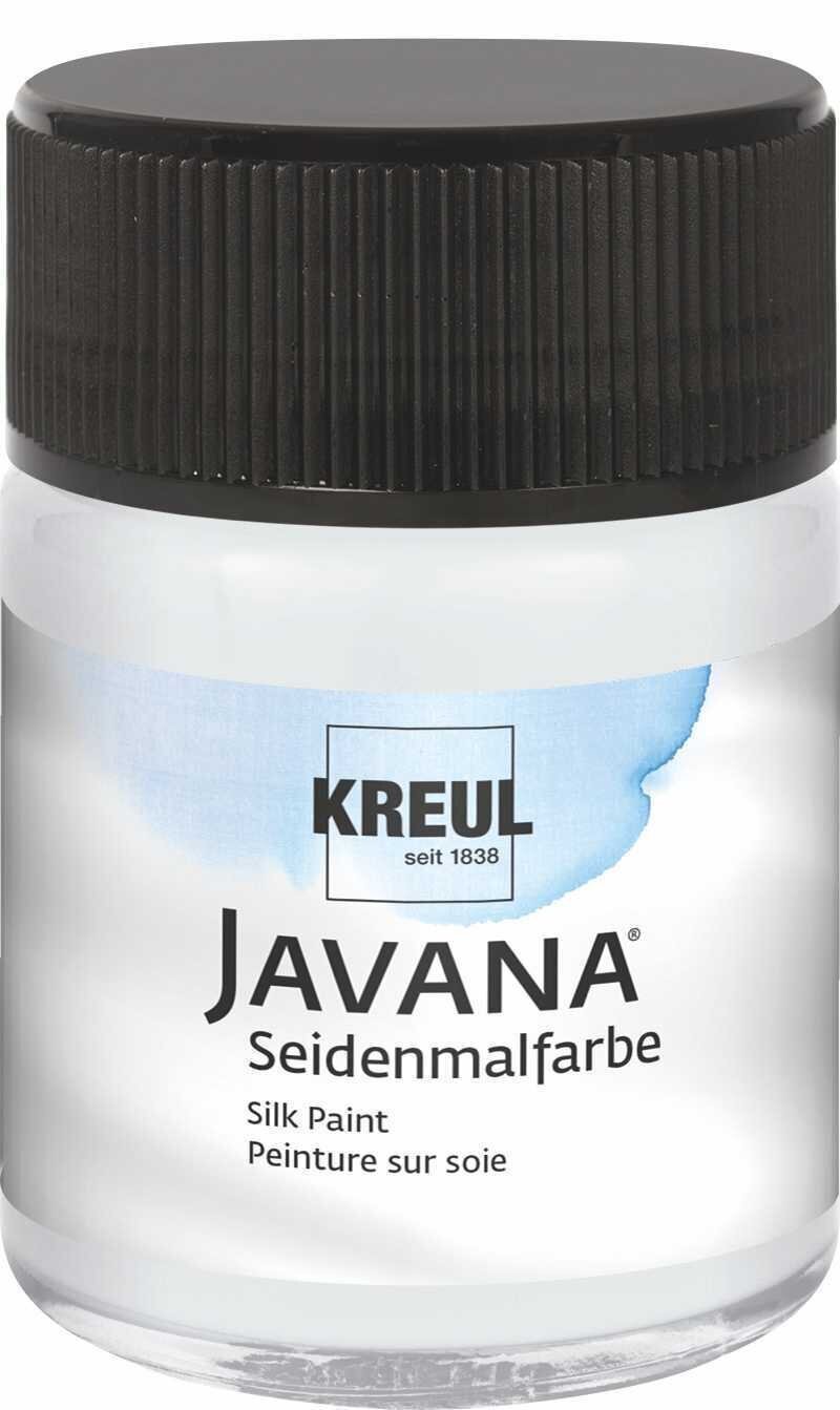 Zijdeverf Kreul Javana Zijde kleurstof Mixing White 50 ml 1 stuk