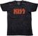 Tričko Kiss Tričko Classic Logo Unisex Black L