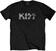Tričko Kiss Tričko Logo Unisex Black 2XL