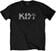 Tričko Kiss Tričko Logo Unisex Black L