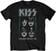 T-shirt Kiss Made For Lovin' You Black L T-shirt