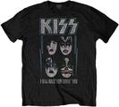 Kiss Риза Made For Lovin' You Unisex Black M