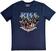 Tričko Kiss Tričko Americana Unisex Denim Blue M