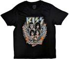 Kiss End Of The Road Wings Black L T-Shirt