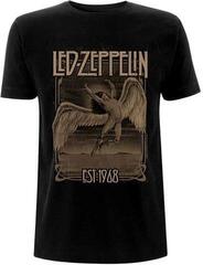 Πουκάμισο Led Zeppelin Faded Falling Black L Πουκάμισο