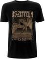 Led Zeppelin Faded Falling Black L T-särk