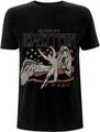 Led Zeppelin US 1975 Tour Flag Black M Košulja