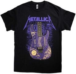 T-Shirt Metallica Ouija Purple Unisex T-Shirt mit kurzen Ärmeln/Black/Kurze