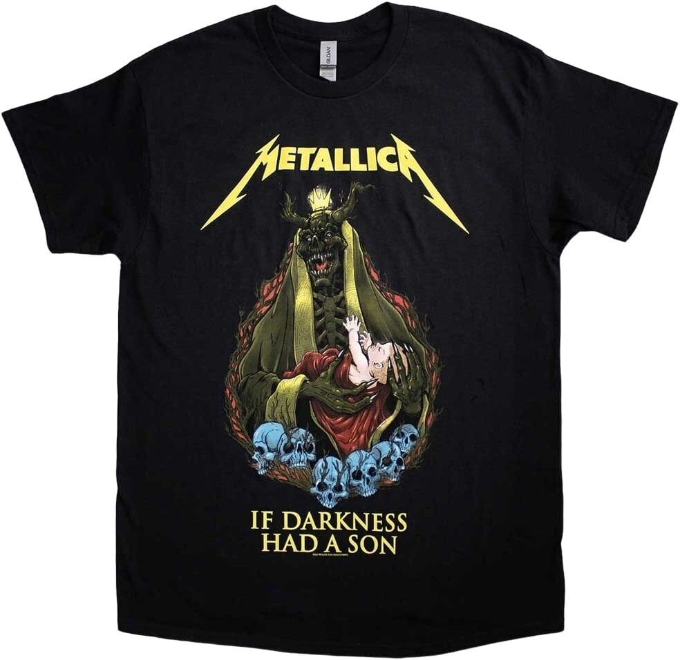 T-shirt Metallica T-shirt If Darkness Had A Son Unisex Black 2XL