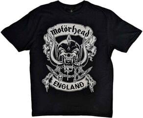 T-shirt Motörhead Crossed Swords England Crest Black M T-shirt