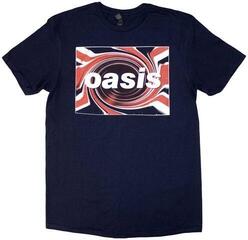 T-shirt Oasis Union Jack Unisex T-shirt à manches courtes/Navy Blue/Courtes