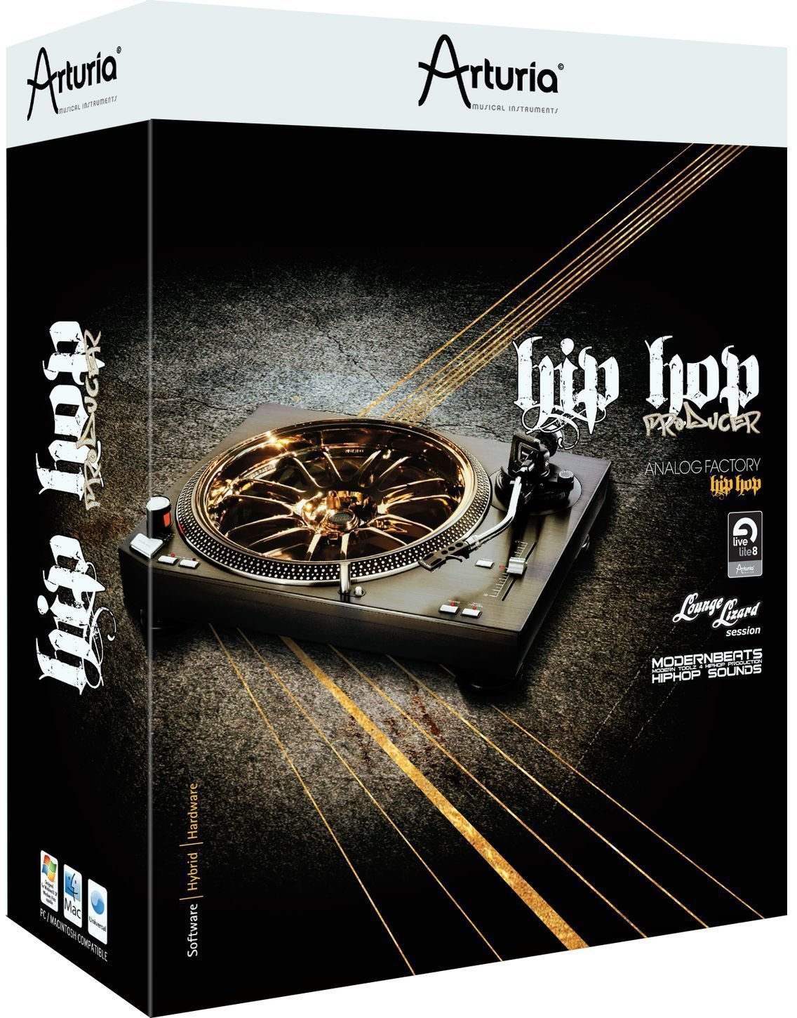 Banques de sons et samples Arturia HIP HOP PRODUCER