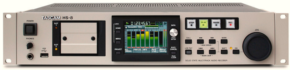 Multitrack рекордер Tascam HS-8 Compact Flash Recorder