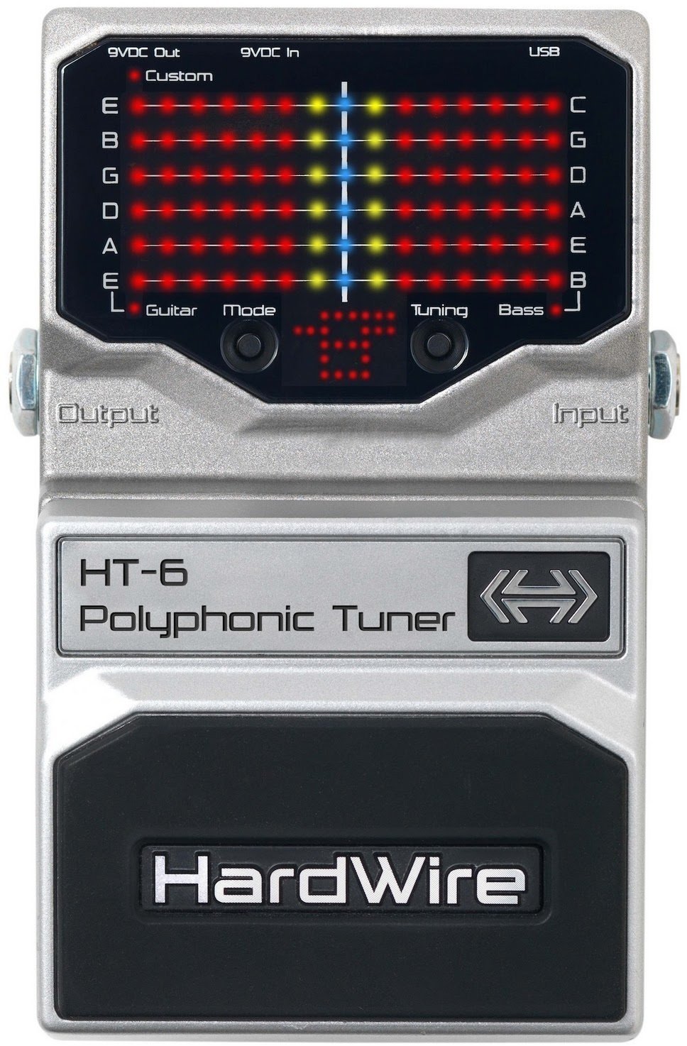 Pedal Tuner HardWire Polyphonic Tuner
