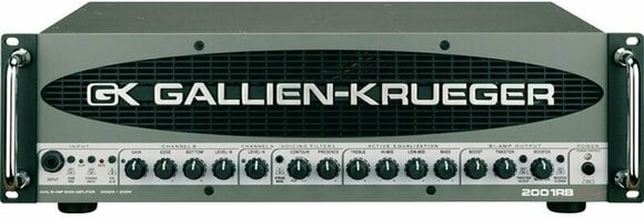 Amplificador solid-state de baixo Gallien Krueger 2001RB - 1