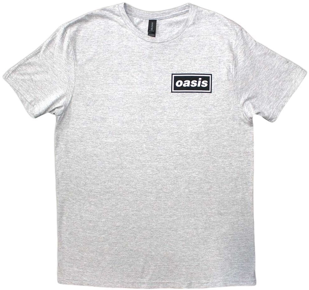 Skjorte Oasis Skjorte Definitely Maybe Promo Unisex Grey 2XL