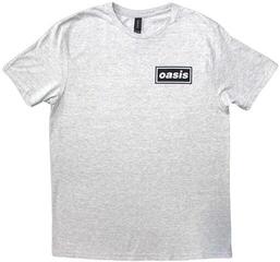 Риза Oasis Definitely Maybe Promo Unisex Тениска с къс ръкав/Grey/Къси