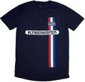 Oasis Knebworth Vertical Stripe Navy Blue L T-skjorte