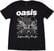 Tričko Oasis Tričko Definitely Maybe Line Drawing Unisex Black L