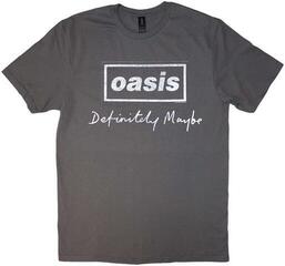 Paita Oasis Definitely Maybe Distressed Text Logo