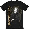Ozzy Osbourne Patient No. 9 Gold Graphic Black S T-Shirt