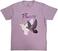 Tričko Prince Tričko Doves Distressed Unisex Purple XL
