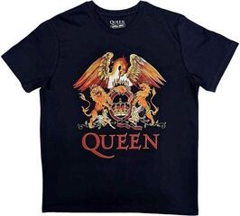 Camiseta de manga corta Queen Classic Crest Navy Blue S Camiseta de manga corta