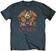 Tričko Queen Tričko Classic Crest Unisex Heather Blue L