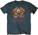 Queen Classic Crest Heather Blue M T-särk