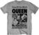 Tričko Queen Tričko News of the World 40th Front Page Unisex Grey XL