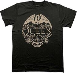 Πουκάμισο Queen Floral Crest Mono Black XL Πουκάμισο