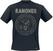 T-Shirt Ramones Seal Hey Ho Black M T-Shirt