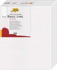 Malerilerretet Kreul Stretched Canvas Basic Line Set 24 x 30 cm