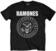 Tričko Ramones Tričko Hey Ho (Front & Back) Unisex Black S