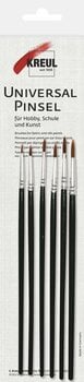 Paint Brush Kreul Universal Pony Hair Synthetics Set of Round Brushes 6 pcs - 1