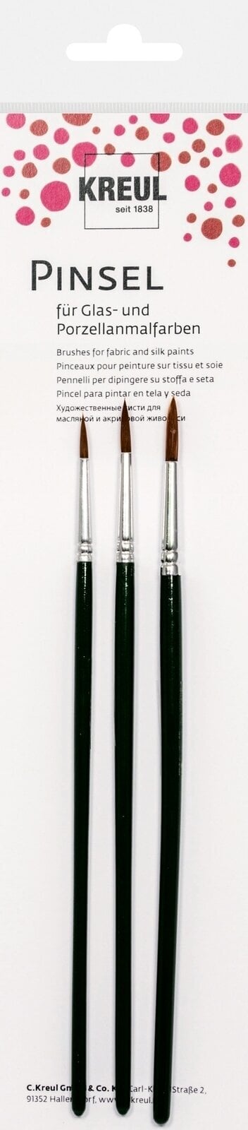 Paint Brush Kreul 723003 Set of Brushes 3 pcs