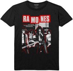 T-shirt Ramones Barcelona Unisex T-shirt de manga curta/Black/Curto