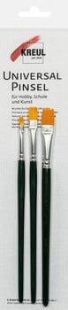 Paint Brush Kreul Universal Basic Synthetics Set of Flat Brushes 3 pcs - 1