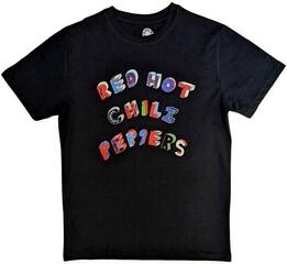 T-shirt Red Hot Chili Peppers Colourful Letters Black M T-shirt