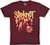 Tričko Slipknot Tričko The End So Far Group Photo Tribal S Nonogram Unisex Maroon Red S