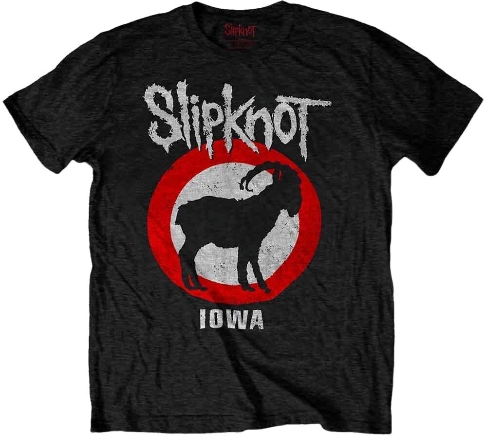 Skjorte Slipknot Skjorte Iowa Goat Unisex Black 2XL